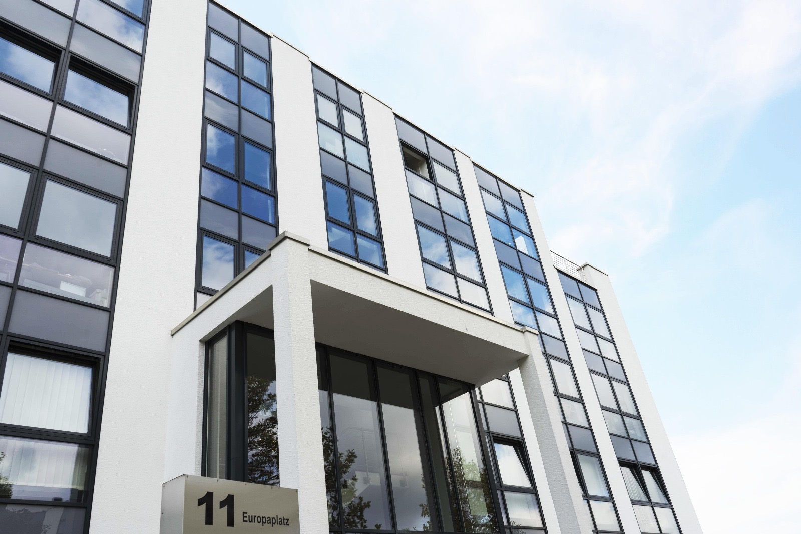 Bürogebäude Europaplatz 11 in Dortmund – damaliger Standort der Agentur